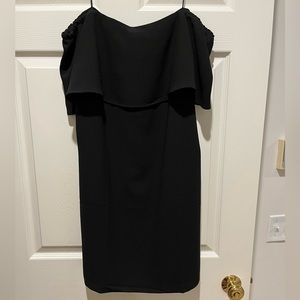 Charles Henry black cocktail dress